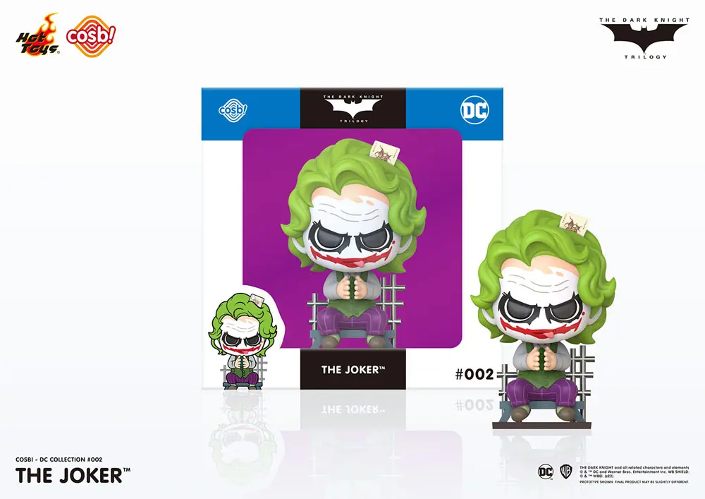 The Dark Knight Trilogy Cosbi Mini figura The Joker 8 cm termékfotó