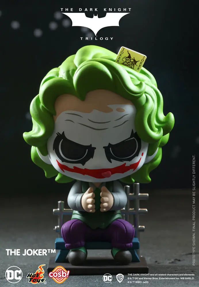 The Dark Knight Trilogy Cosbi Mini figura The Joker 8 cm termékfotó