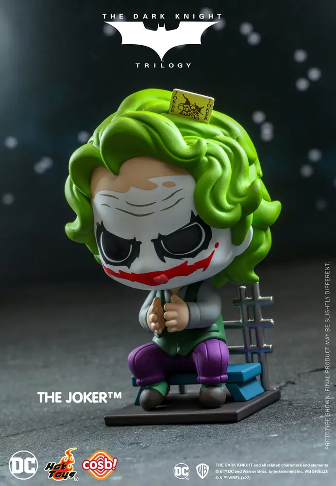 The Dark Knight Trilogy Cosbi Mini figura The Joker 8 cm termékfotó