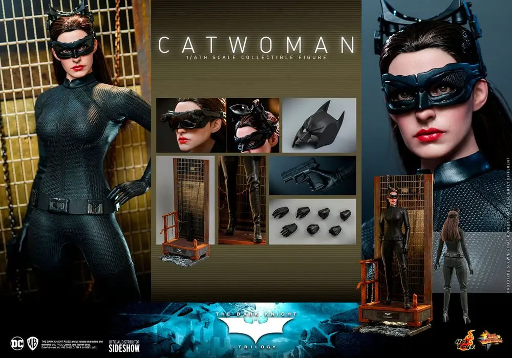 The Dark Knight Trilogy Movie Masterpiece 1/6 Catwoman akciófigura 29 cm termékfotó