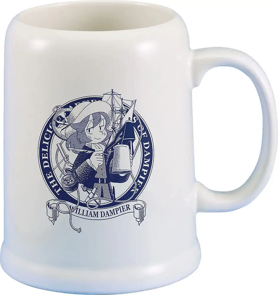 The Delicious Adventures of Dampier Original Illustration sörös korsó termékfotó