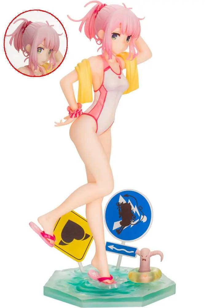 The Demon Girl Next Door 1/7 Anyao Chiyoda Swimsuit Ver. Bonus Edition PVC szobor figura 22 cm termékfotó