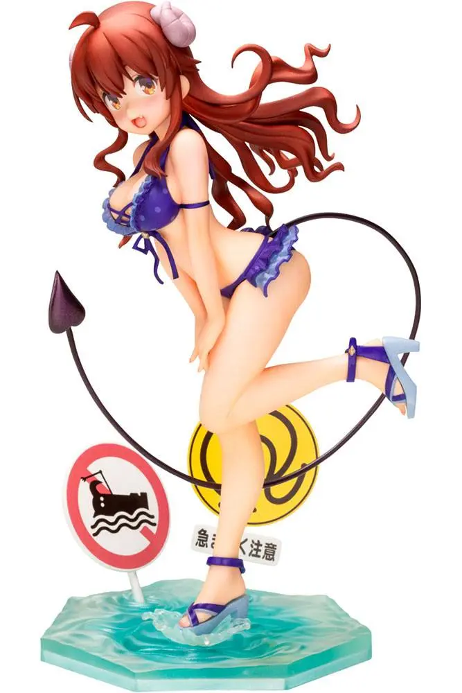 The Demon Girl Next Door 1/7 Shadow Mistress Yuko Swimsuit Ver. PVC szobor figura 19 cm termékfotó