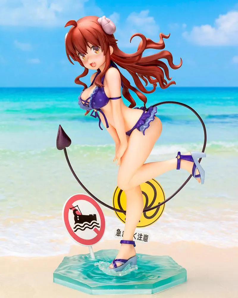 The Demon Girl Next Door 1/7 Shadow Mistress Yuko Swimsuit Ver. PVC szobor figura 19 cm termékfotó