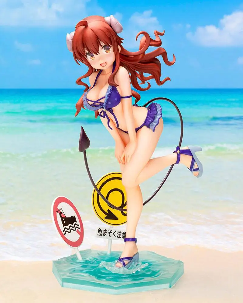 The Demon Girl Next Door 1/7 Shadow Mistress Yuko Swimsuit Ver. PVC szobor figura 19 cm termékfotó