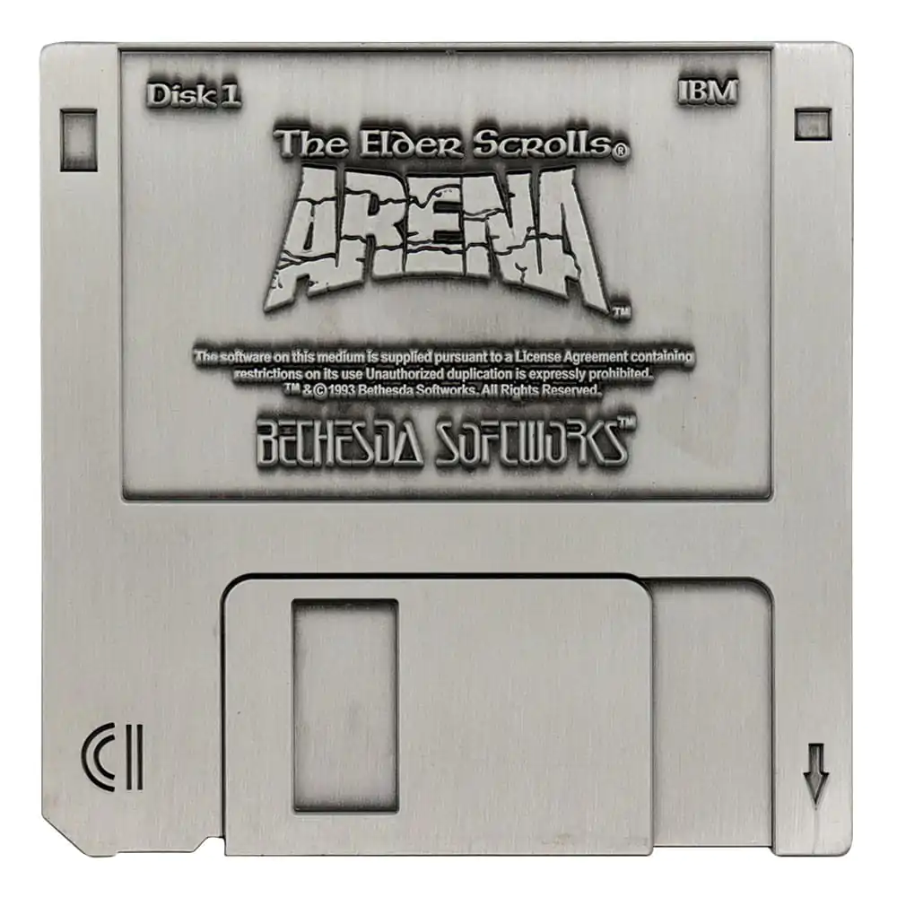 The Elder Scrolls Arena Floppy Disk replika Limitált kiadás termékfotó