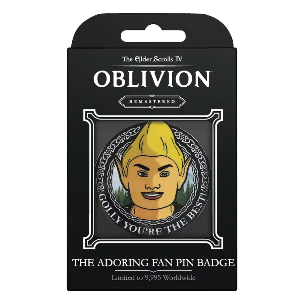 The Elder Scrolls IV: Oblivion Adoring Fan kitűző termékfotó