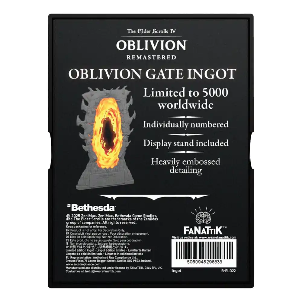 The Elder Scrolls IV: Oblivion Ingot Gates termékfotó