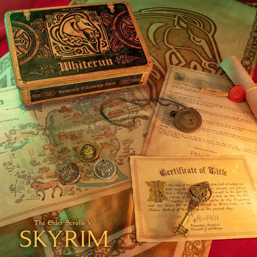 The Elder Scrolls: Skyrim Geschenkbox Whiterun Honorary Citizen Chest kit termékfotó