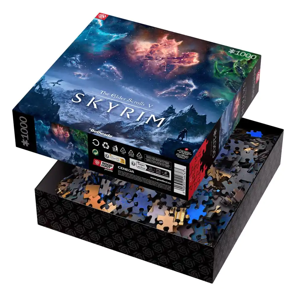 The Elder Scrolls V Gaming Skyrim puzzle (1000 darab) termékfotó