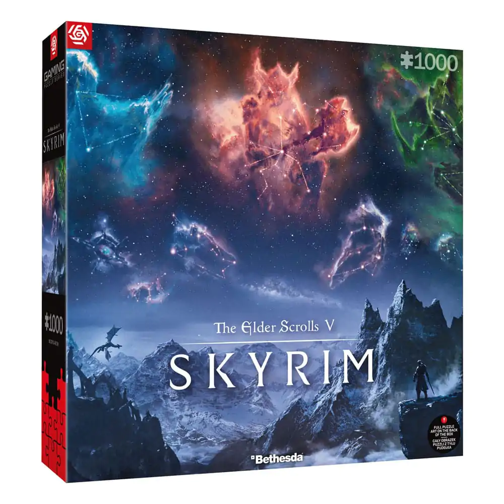 The Elder Scrolls V Gaming Skyrim puzzle (1000 darab) termékfotó