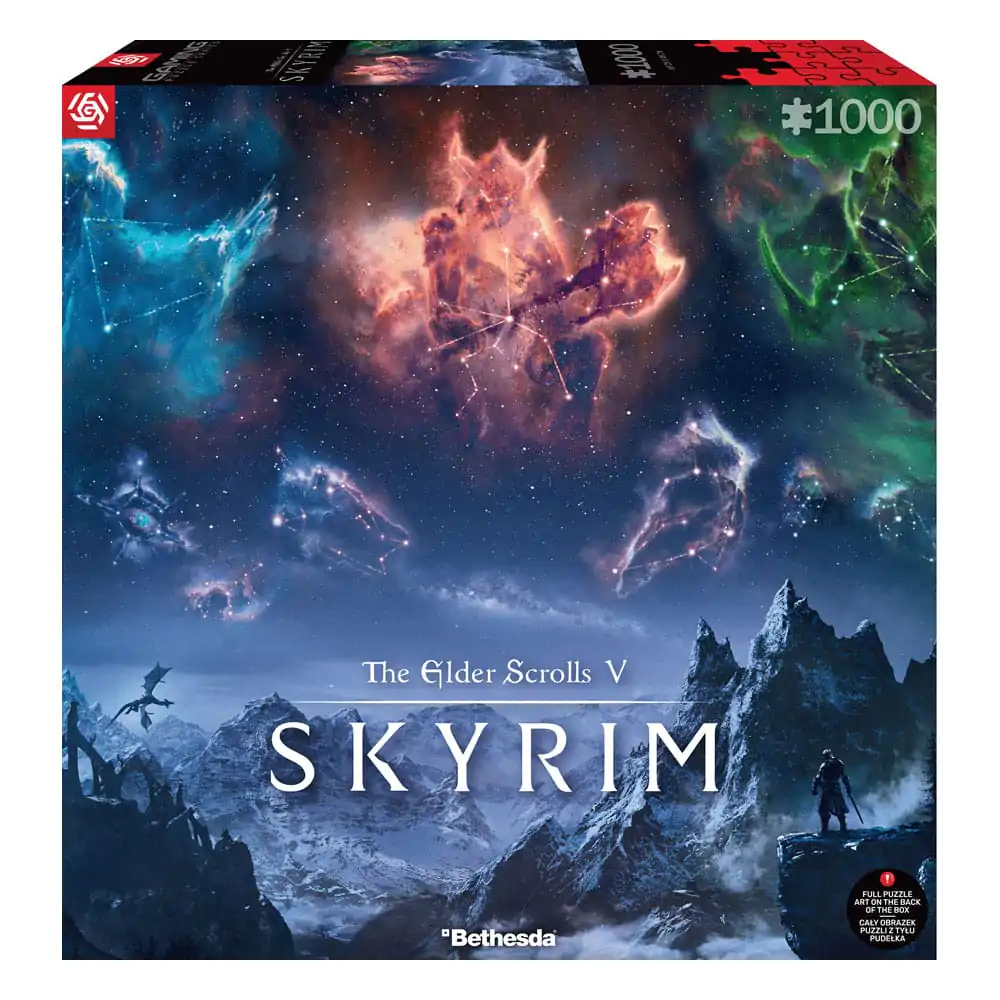 The Elder Scrolls V Gaming Skyrim puzzle (1000 darab) termékfotó