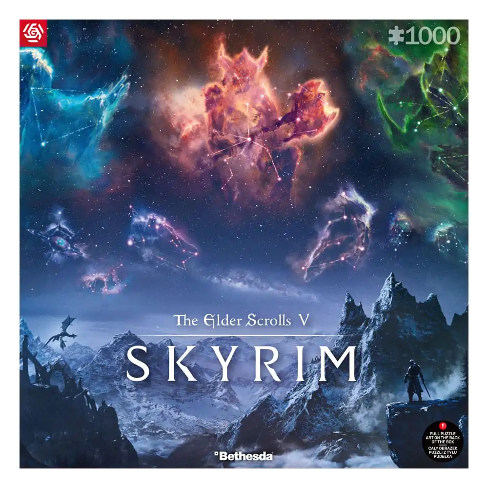 The Elder Scrolls V Gaming Skyrim puzzle (1000 darab) termékfotó