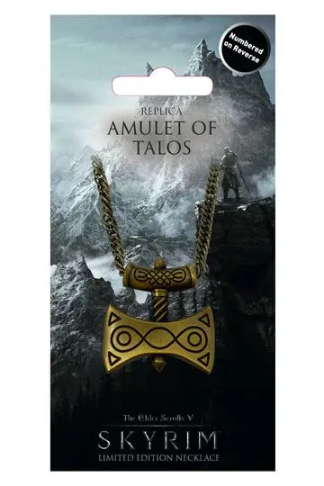 The Elder Scrolls V Skyrim Amulet of Talos nyaklánc Limitált kiadás termékfotó