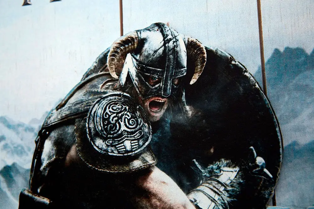 The Elder Scrolls V: Skyrim WoodArts 3D Wooden Wall Art Aereal Attack poszter 30 x 40 cm termékfotó