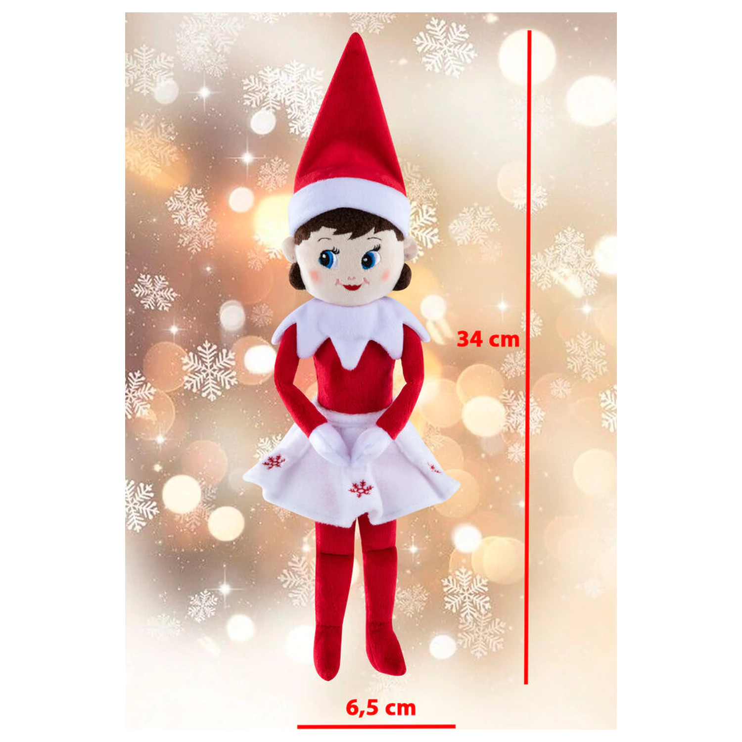 The Elf On the Shelf Elf Girl plüss 34cm termékfotó