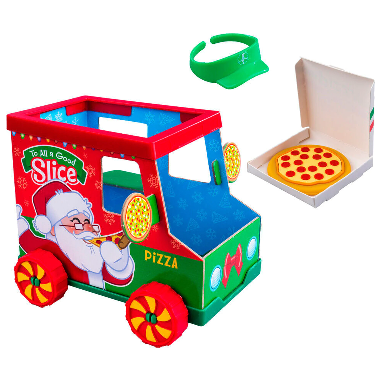 The Elf On the Shelf Pizza delivery figura kiegészítő termékfotó