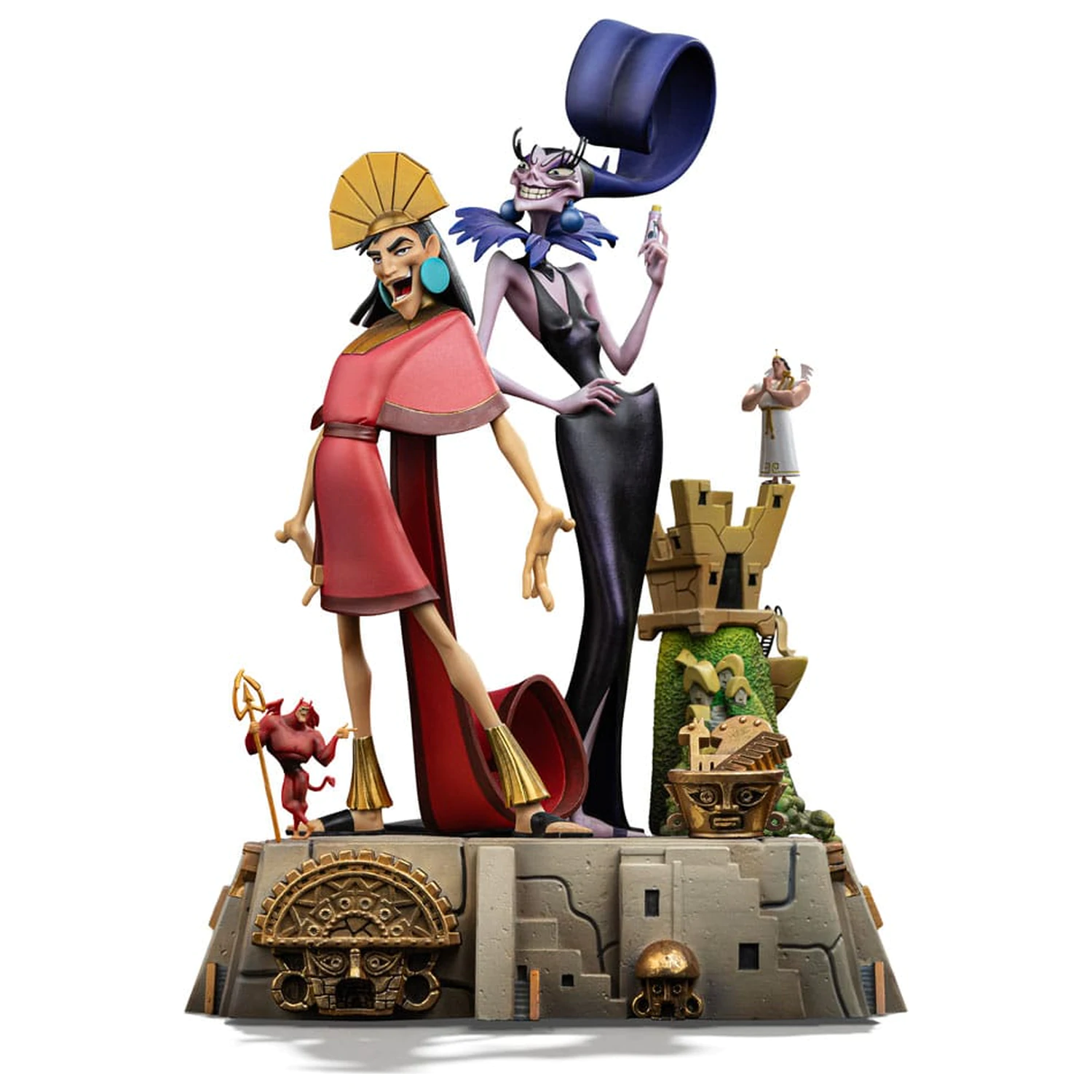 The Emperor's New Groove Deluxe Art Scale 1/10 Kuzko & Yzma szobor figura 28 cm termékfotó