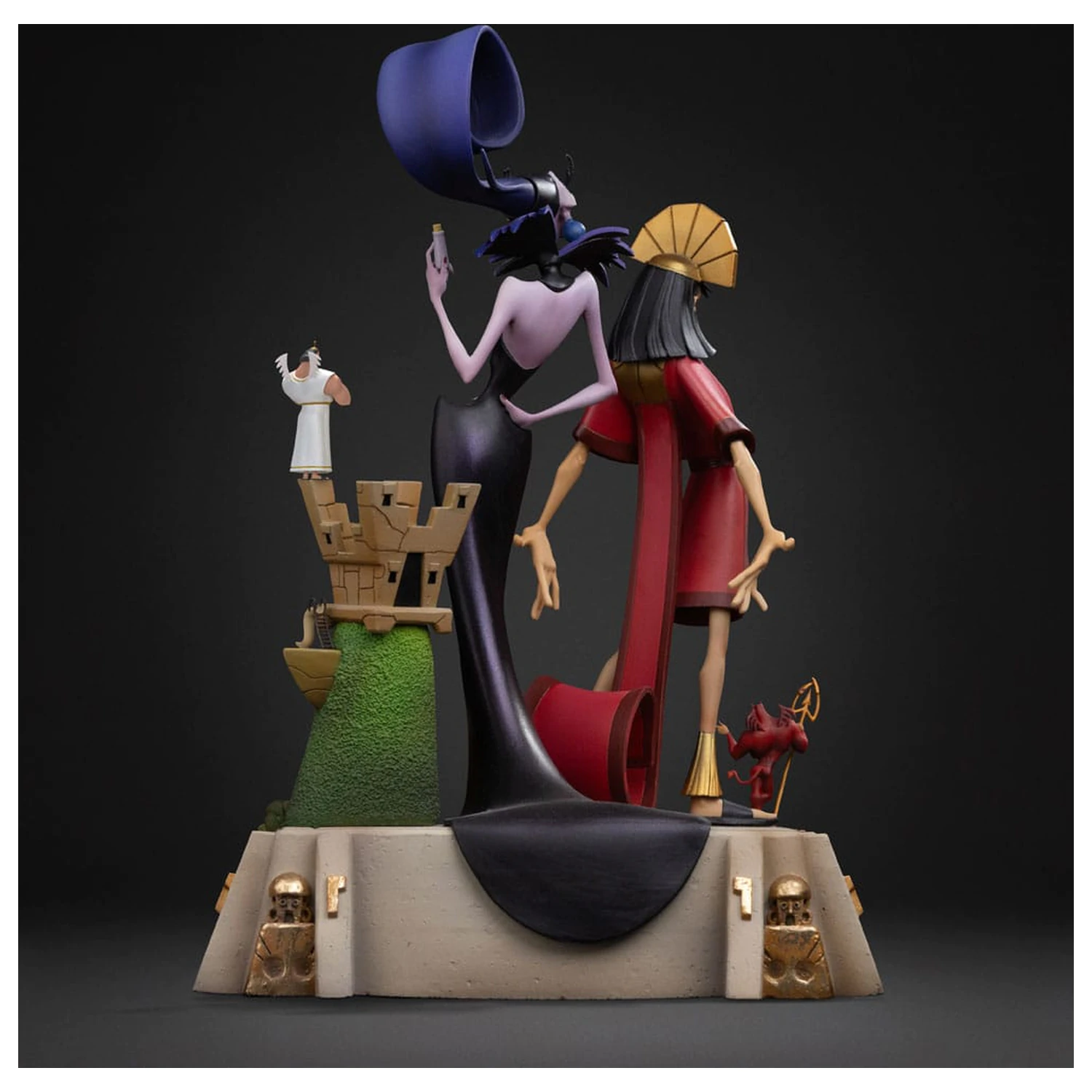 The Emperor's New Groove Deluxe Art Scale 1/10 Kuzko & Yzma szobor figura 28 cm termékfotó