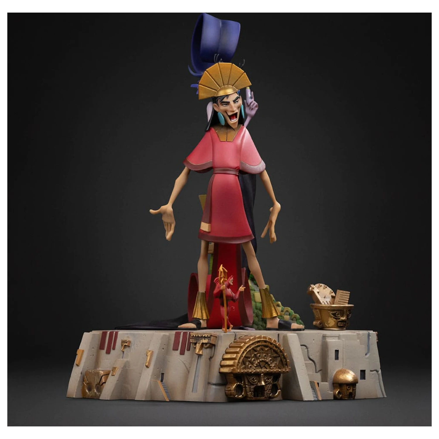 The Emperor's New Groove Deluxe Art Scale 1/10 Kuzko & Yzma szobor figura 28 cm termékfotó