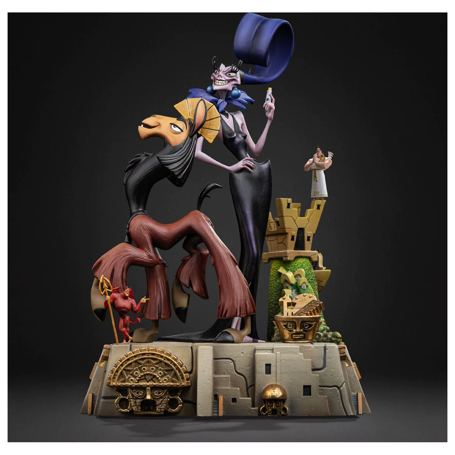 The Emperor's New Groove Deluxe Art Scale 1/10 Kuzko & Yzma szobor figura 28 cm termékfotó
