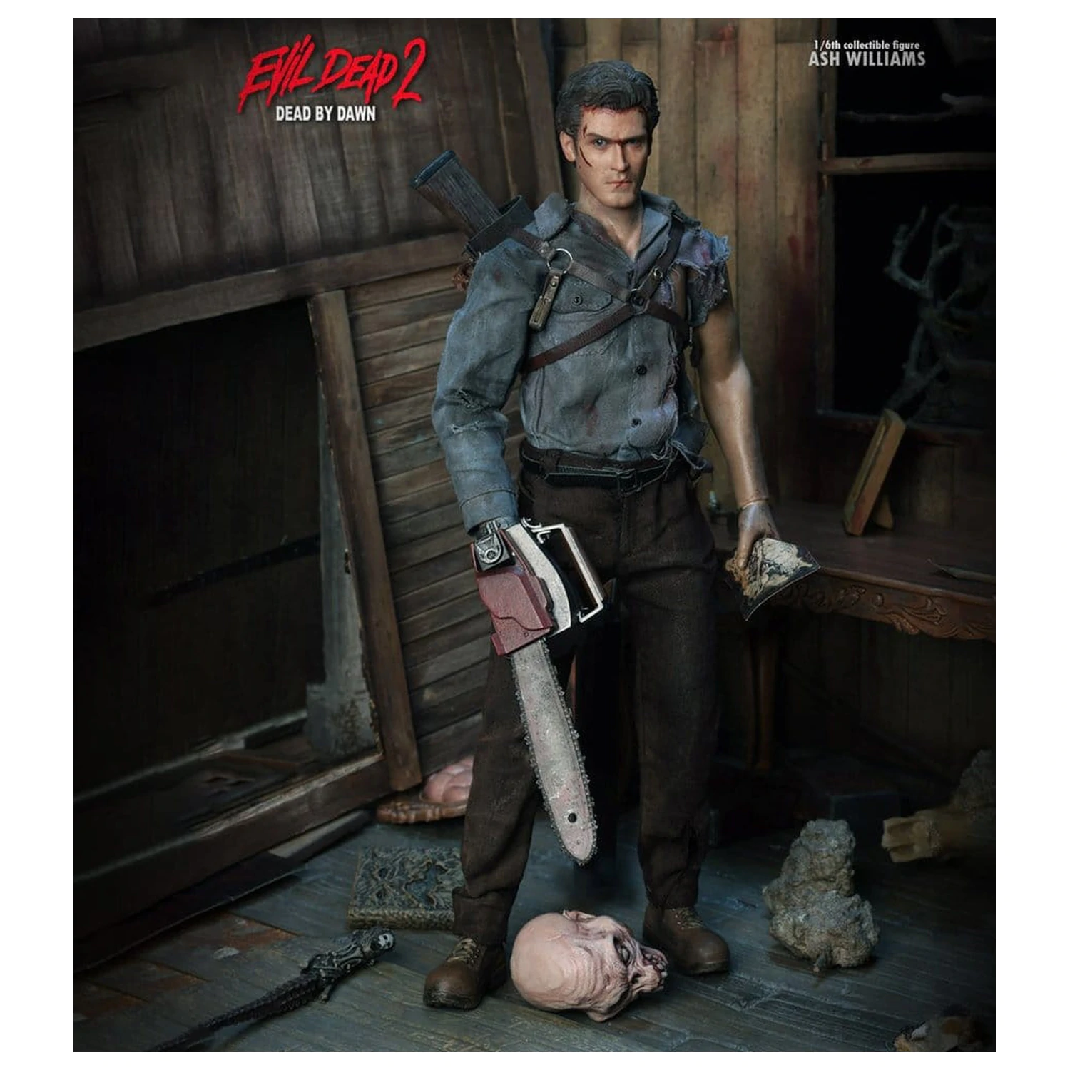 The Evil Dead II 1/6 Ash Williams akciófigura 31 cm termékfotó