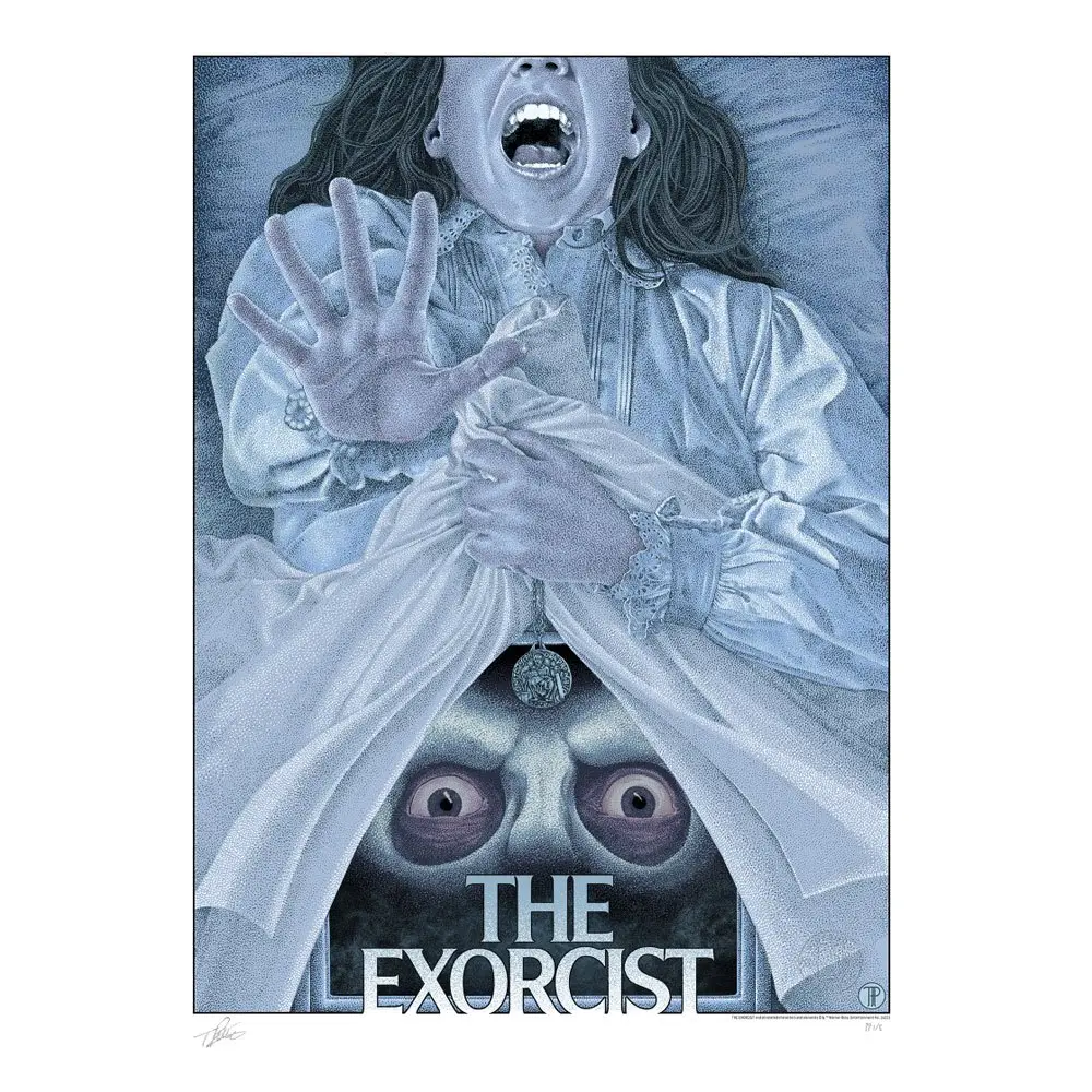 The Exorcist Art Print 46 x 61 cm - keretezetlen vászonkép termékfotó
