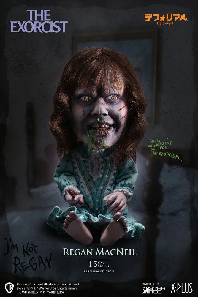 The Exorcist Defo-Real Series Regan MacNeil szobor figura 15 cm termékfotó