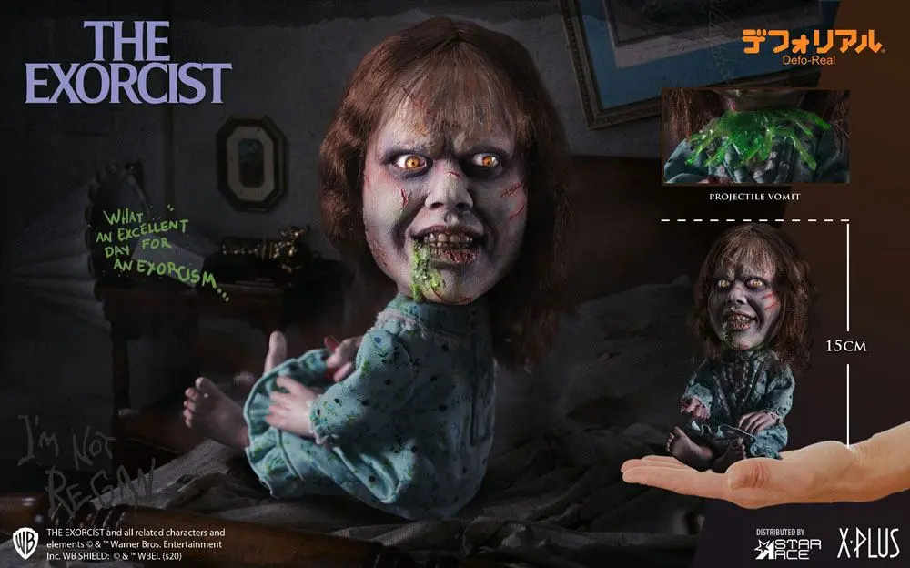 The Exorcist Defo-Real Series Regan MacNeil szobor figura 15 cm termékfotó