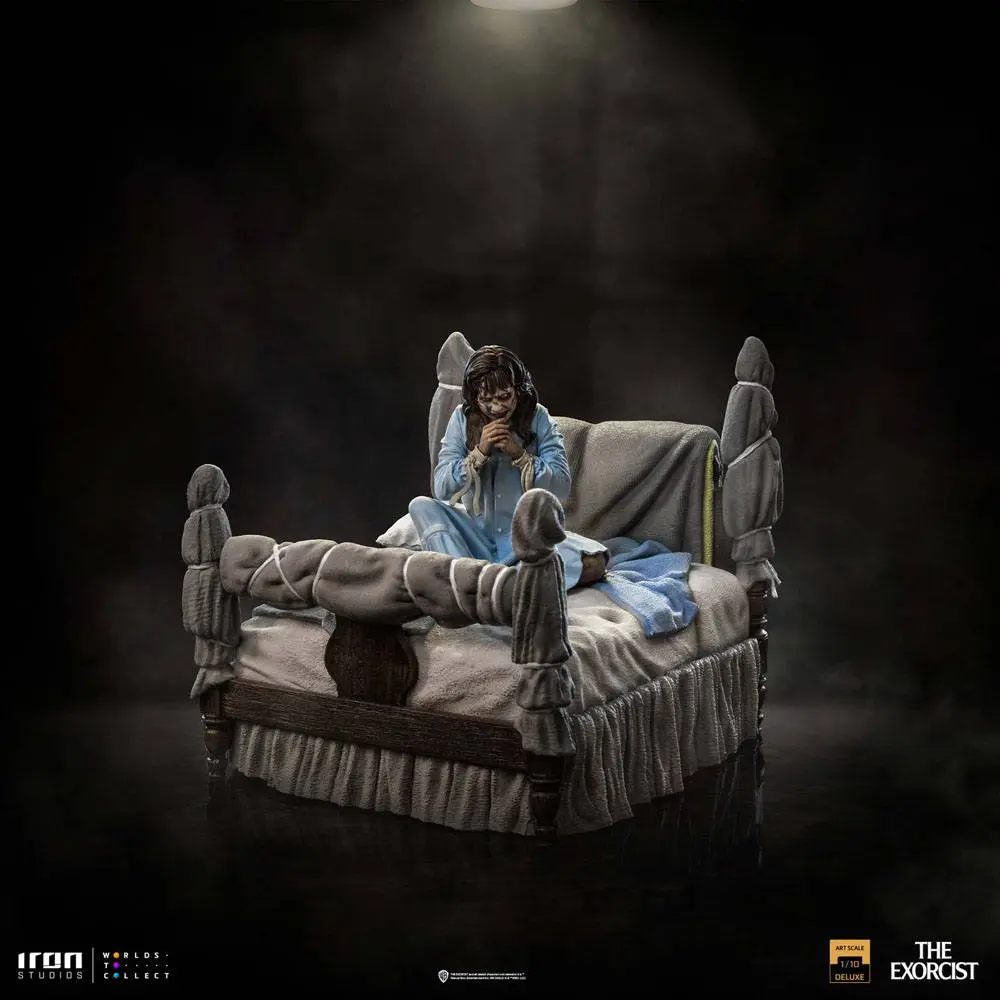 The Exorcist Deluxe Art Scale 1/10 Possessed Regan McNeil szobor figura 14 cm termékfotó