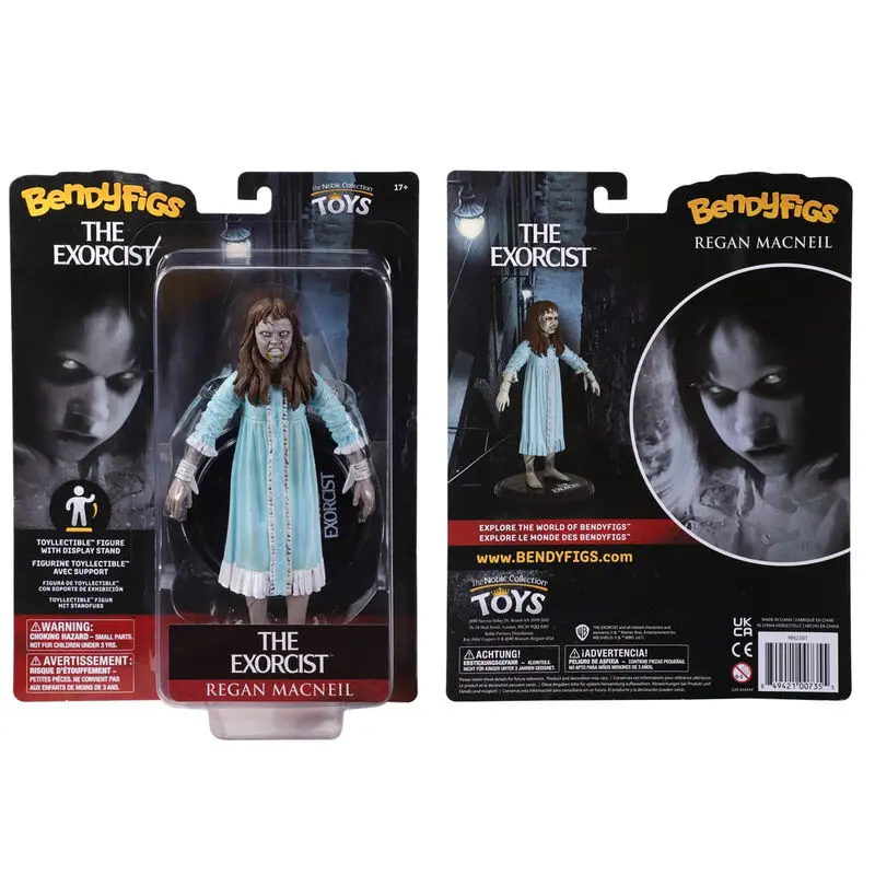 The Exorcist Regan Macneil Bendyfigs malleable figura 19cm termékfotó