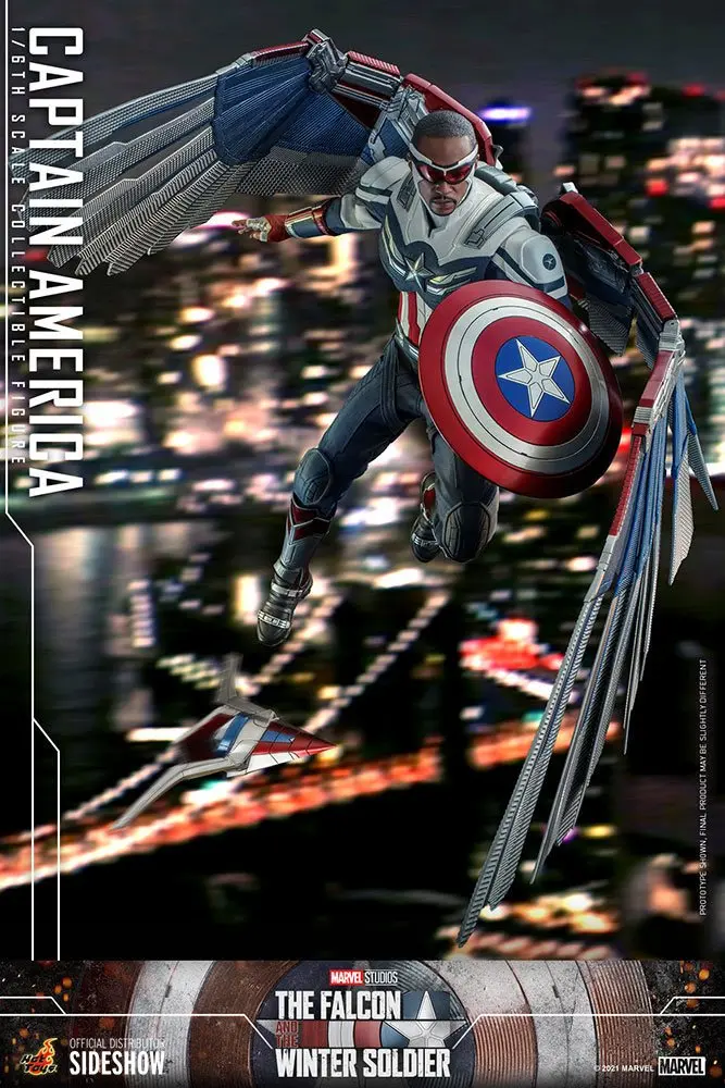 The Falcon and The Winter Soldier Action Figure 1/6 Captain America 30 cm termékfotó