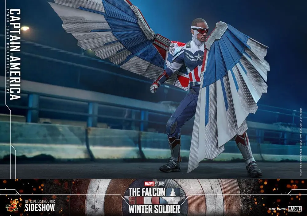 The Falcon and The Winter Soldier Action Figure 1/6 Captain America 30 cm termékfotó