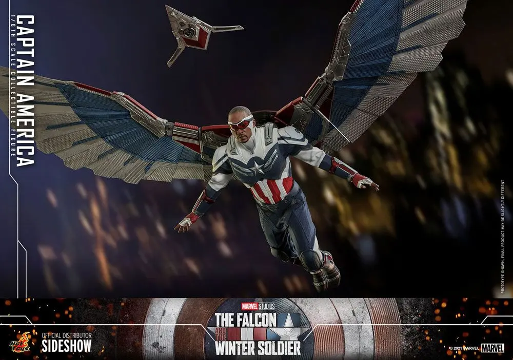 The Falcon and The Winter Soldier Action Figure 1/6 Captain America 30 cm termékfotó