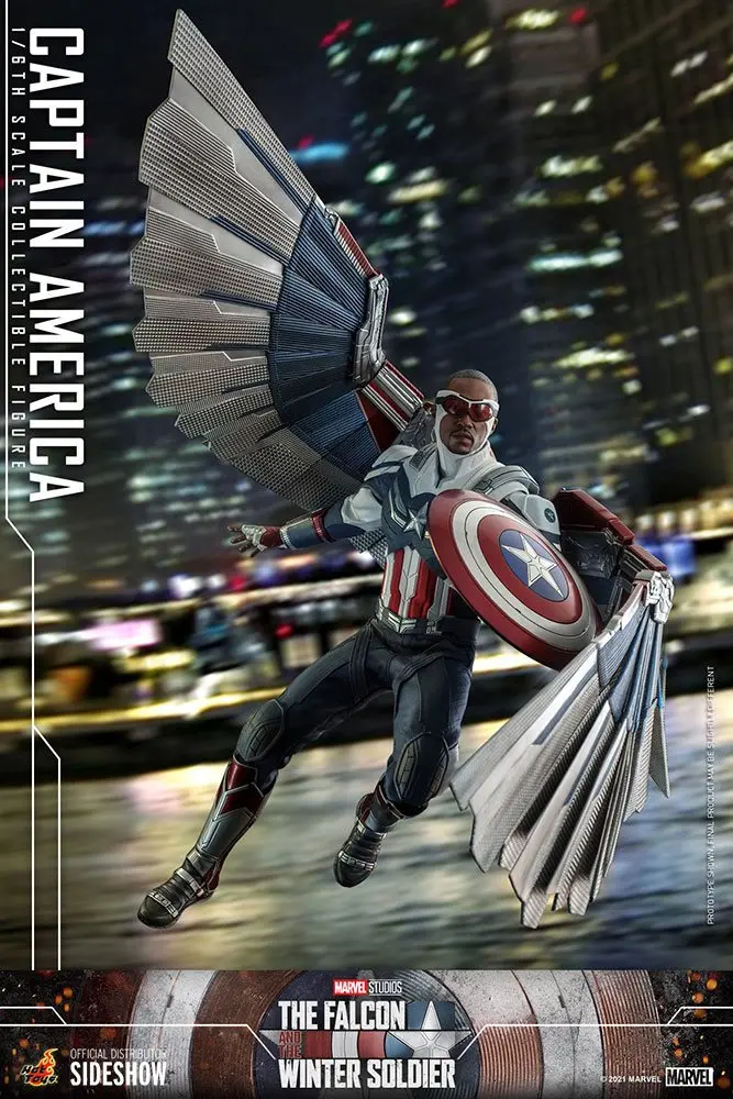 The Falcon and The Winter Soldier Action Figure 1/6 Captain America 30 cm termékfotó