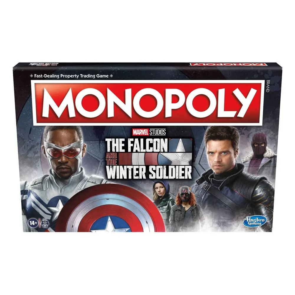 The Falcon and the Winter Soldier Angol nyelvű Monopoly társasjáték termékfotó