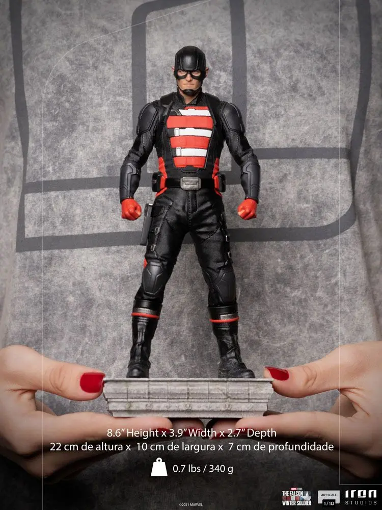 The Falcon and The Winter Soldier Art Scale 1/10 John Walker (U.S. Agent) szobor figura 22 cm termékfotó