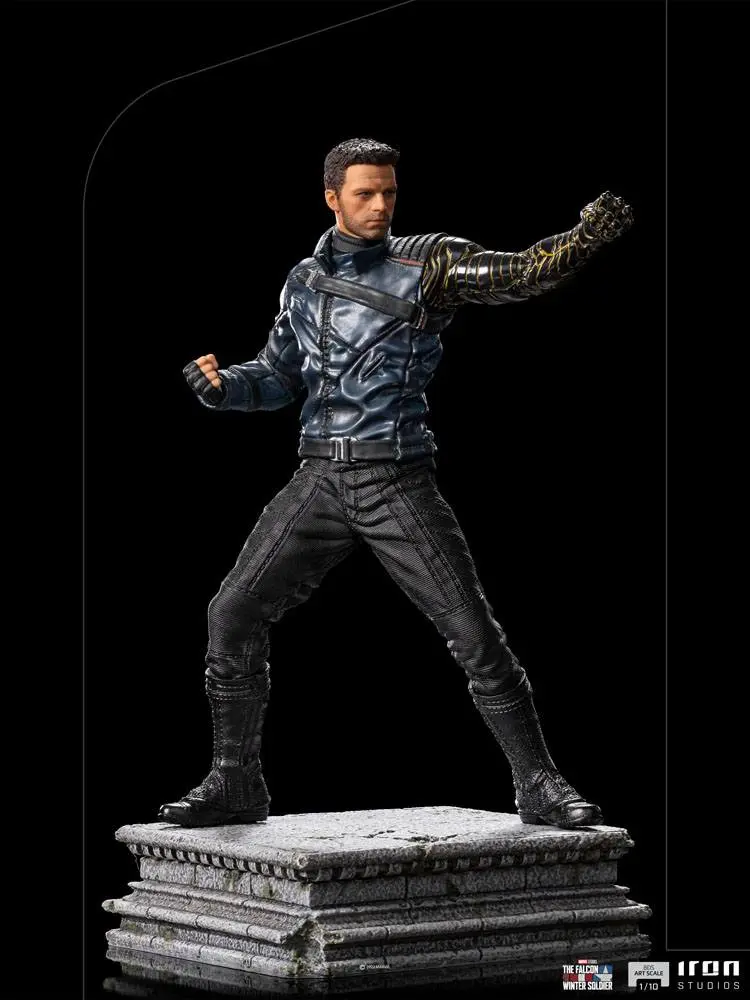 The Falcon and The Winter Soldier BDS Art Scale 1/10 Bucky Barnes szobor figura 22 cm termékfotó