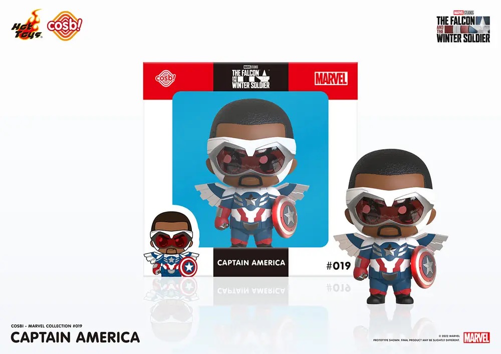 The Falcon and the Winter Soldier Cosbi Mini figura Amerika Kapitány 8 cm termékfotó