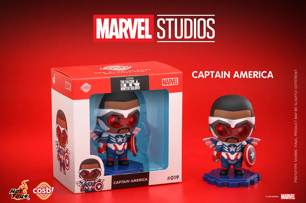 The Falcon and the Winter Soldier Cosbi Mini figura Amerika Kapitány 8 cm termékfotó