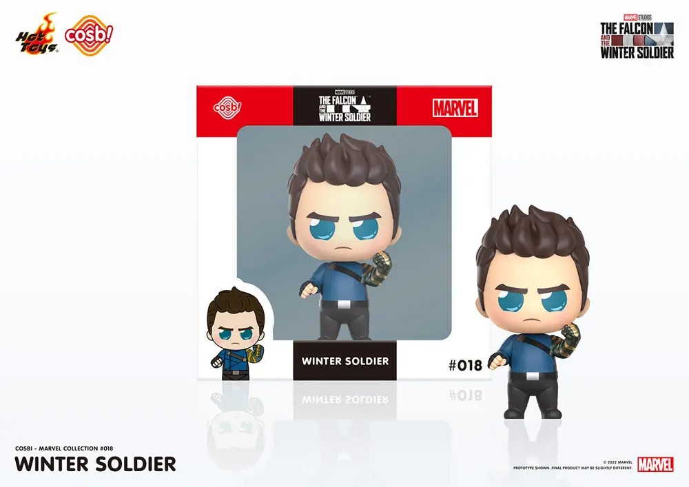 The Falcon and the Winter Soldier Cosbi Minifigur Bucky Barnes 8 cm termékfotó