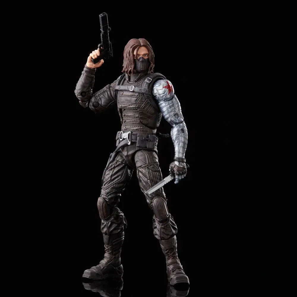The Falcon and the Winter Soldier Marvel Legends 2022 Winter Soldier (Flashback) akciófigura 15 cm termékfotó