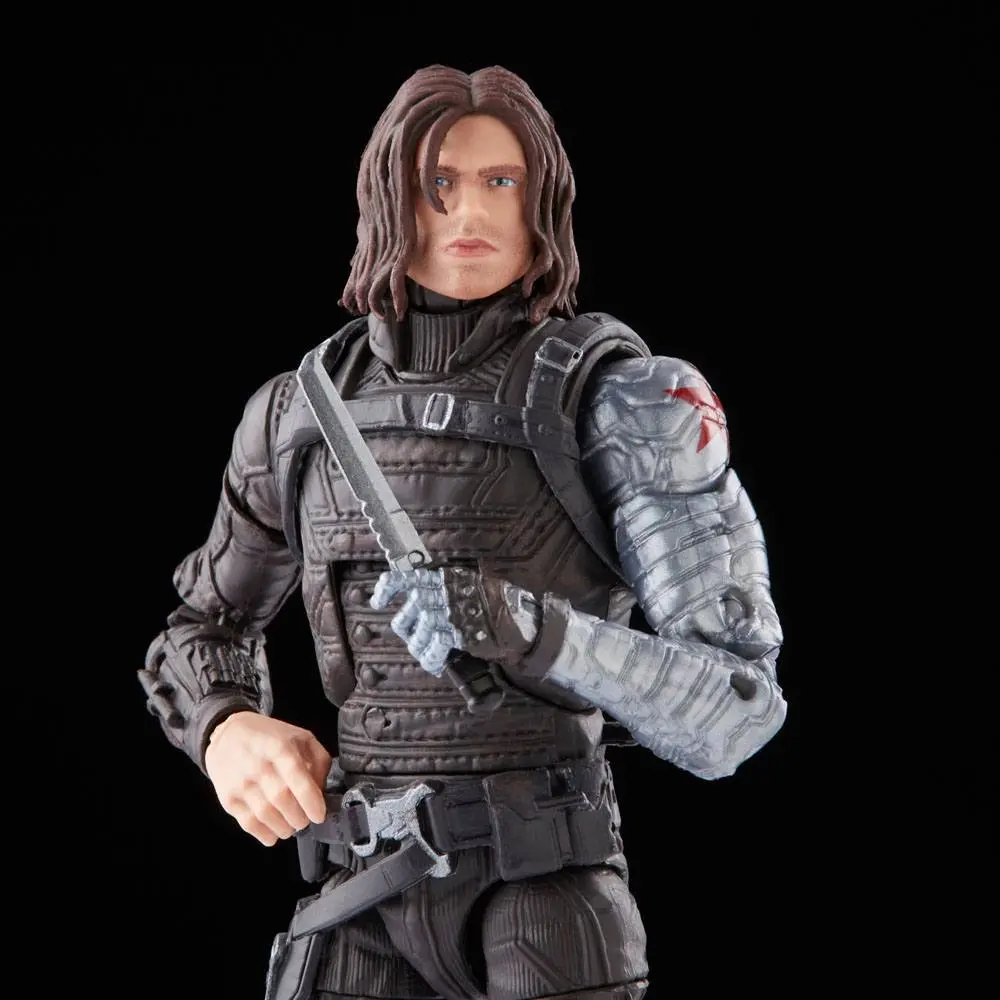 The Falcon and the Winter Soldier Marvel Legends 2022 Winter Soldier (Flashback) akciófigura 15 cm termékfotó