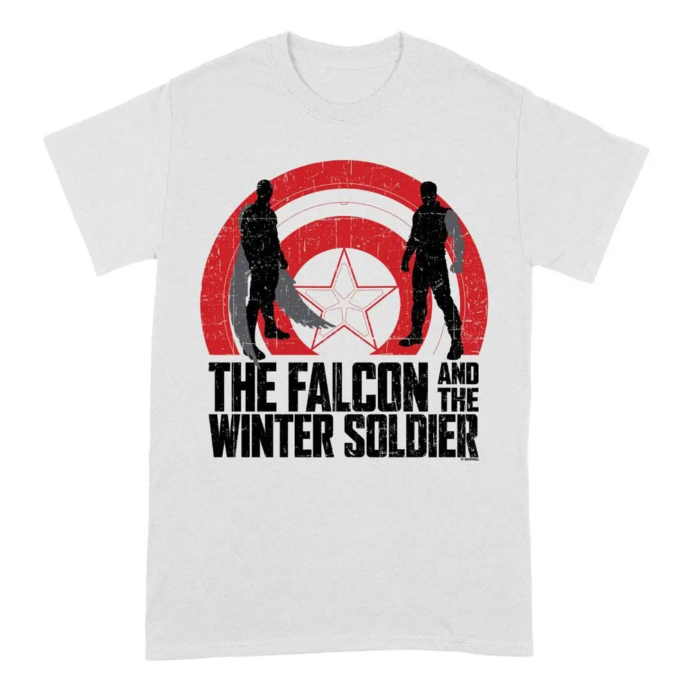 The Falcon and the Winter Soldier póló Shield Sillhouettes termékfotó