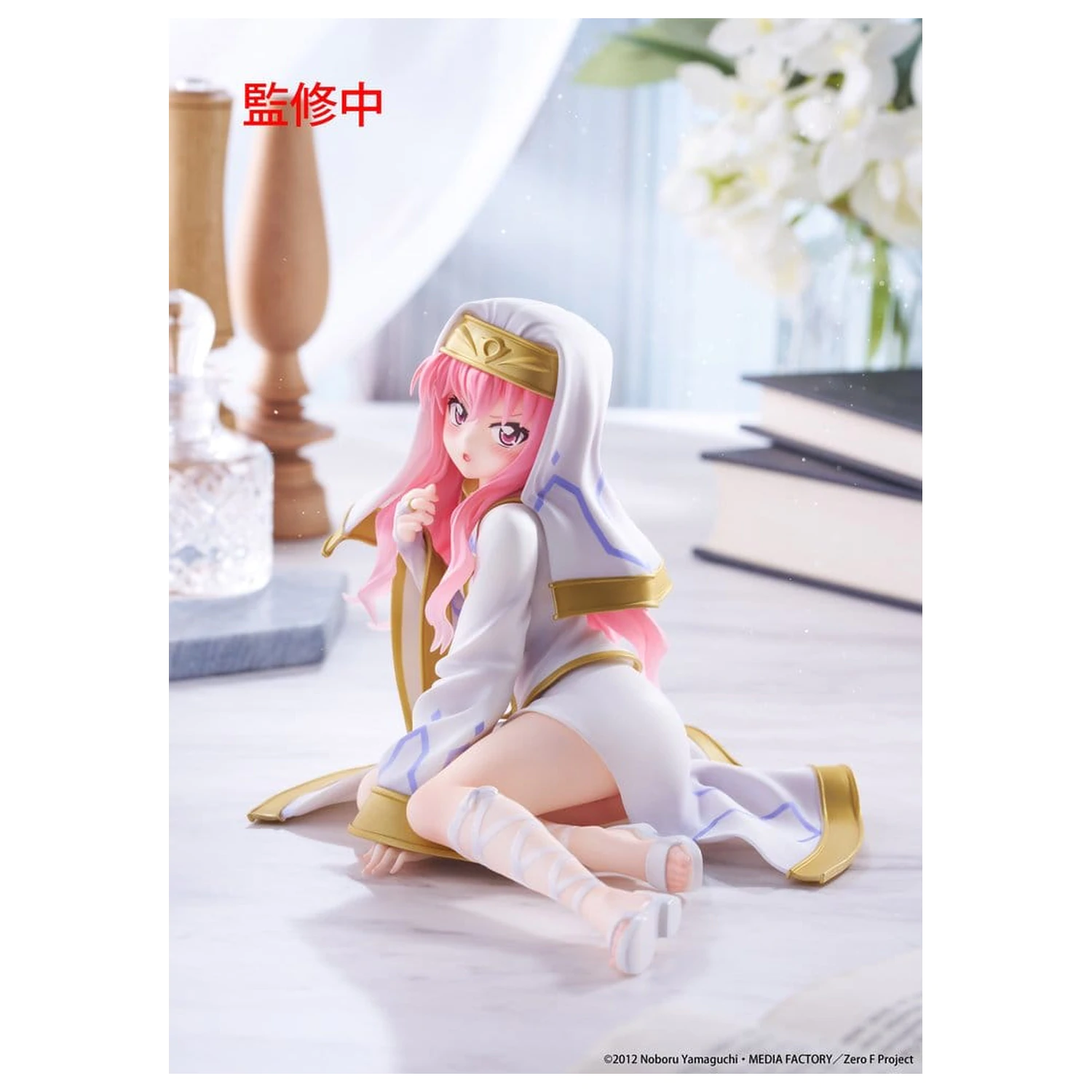 The Familiar of Zero Desktop Cute Louise (Miko outfit Ver.) PVC figura 13 cm termékfotó