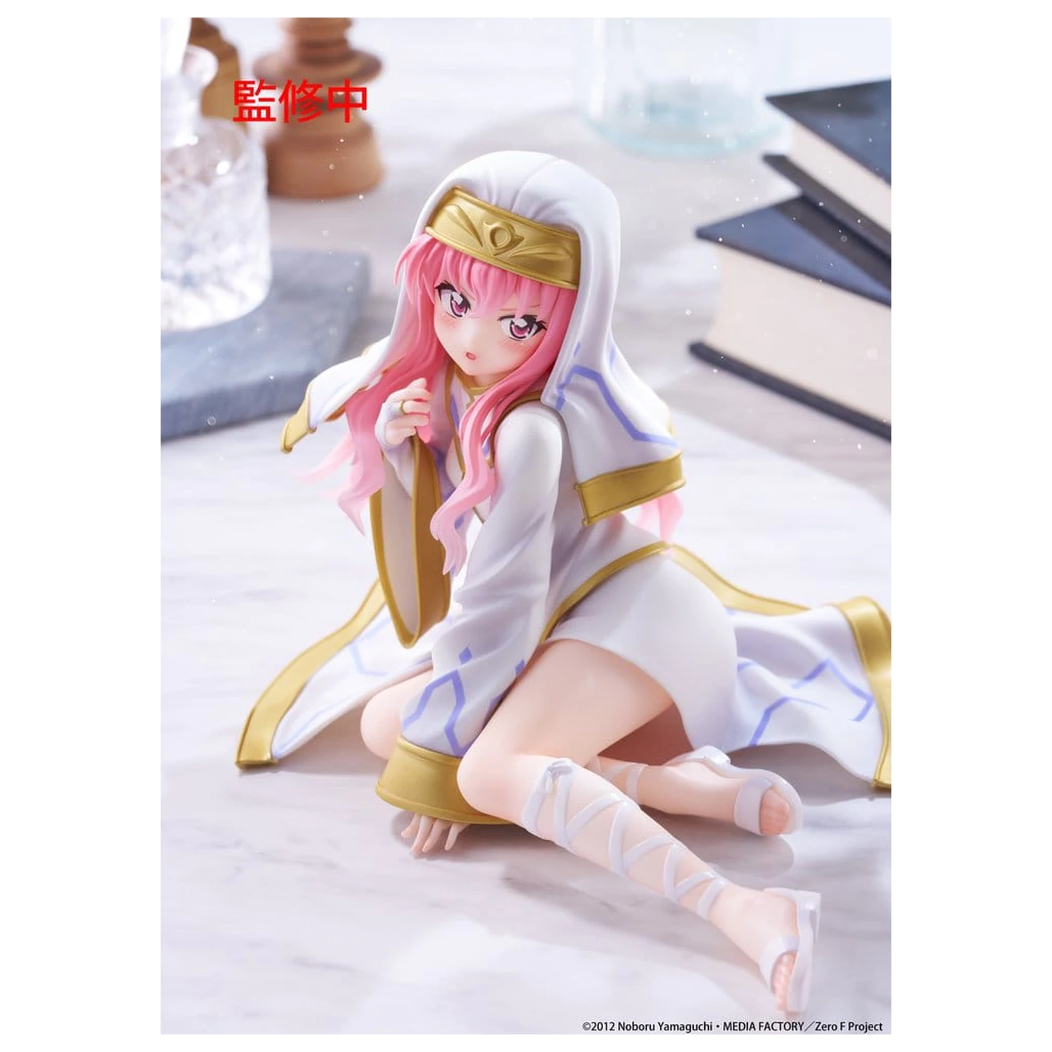 The Familiar of Zero Desktop Cute Louise (Miko outfit Ver.) PVC figura 13 cm termékfotó