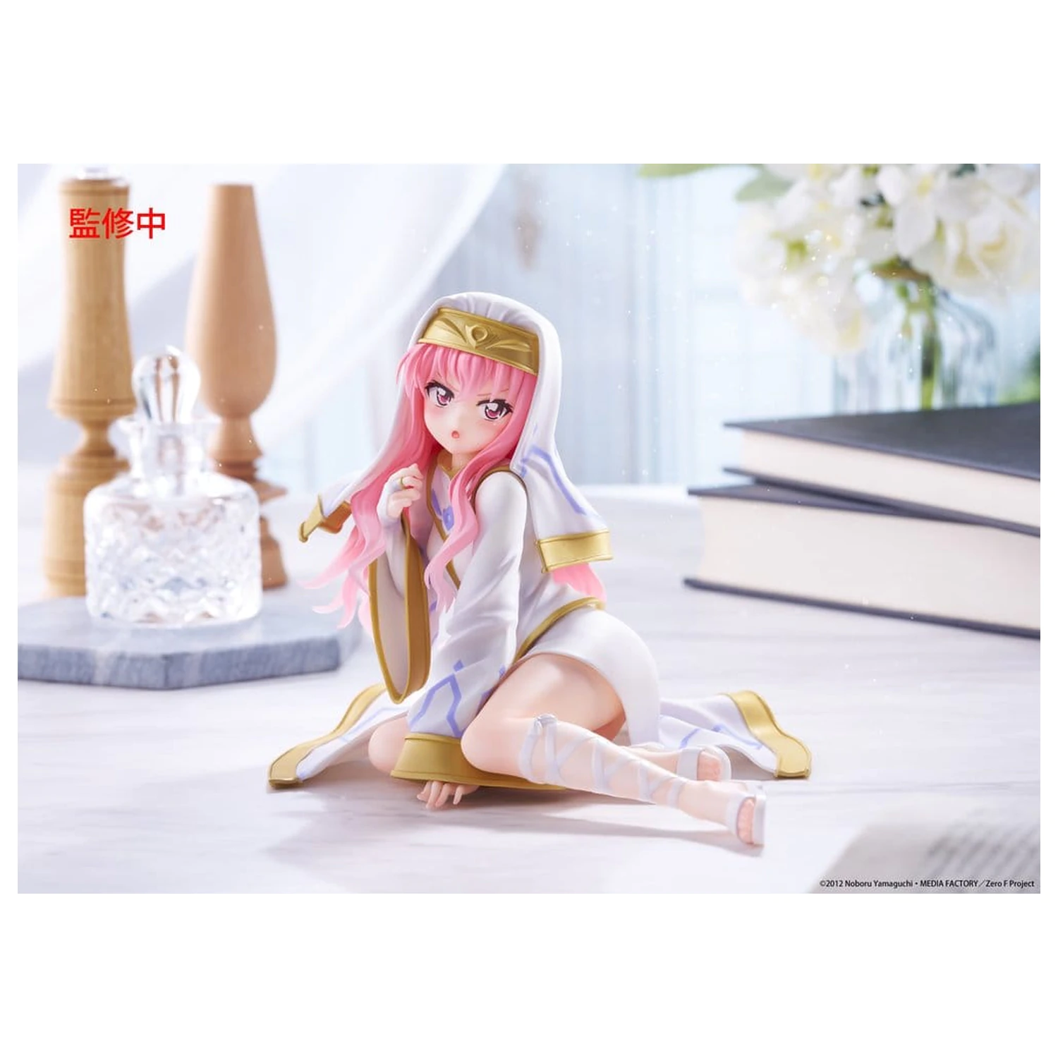 The Familiar of Zero Desktop Cute Louise (Miko outfit Ver.) PVC figura 13 cm termékfotó
