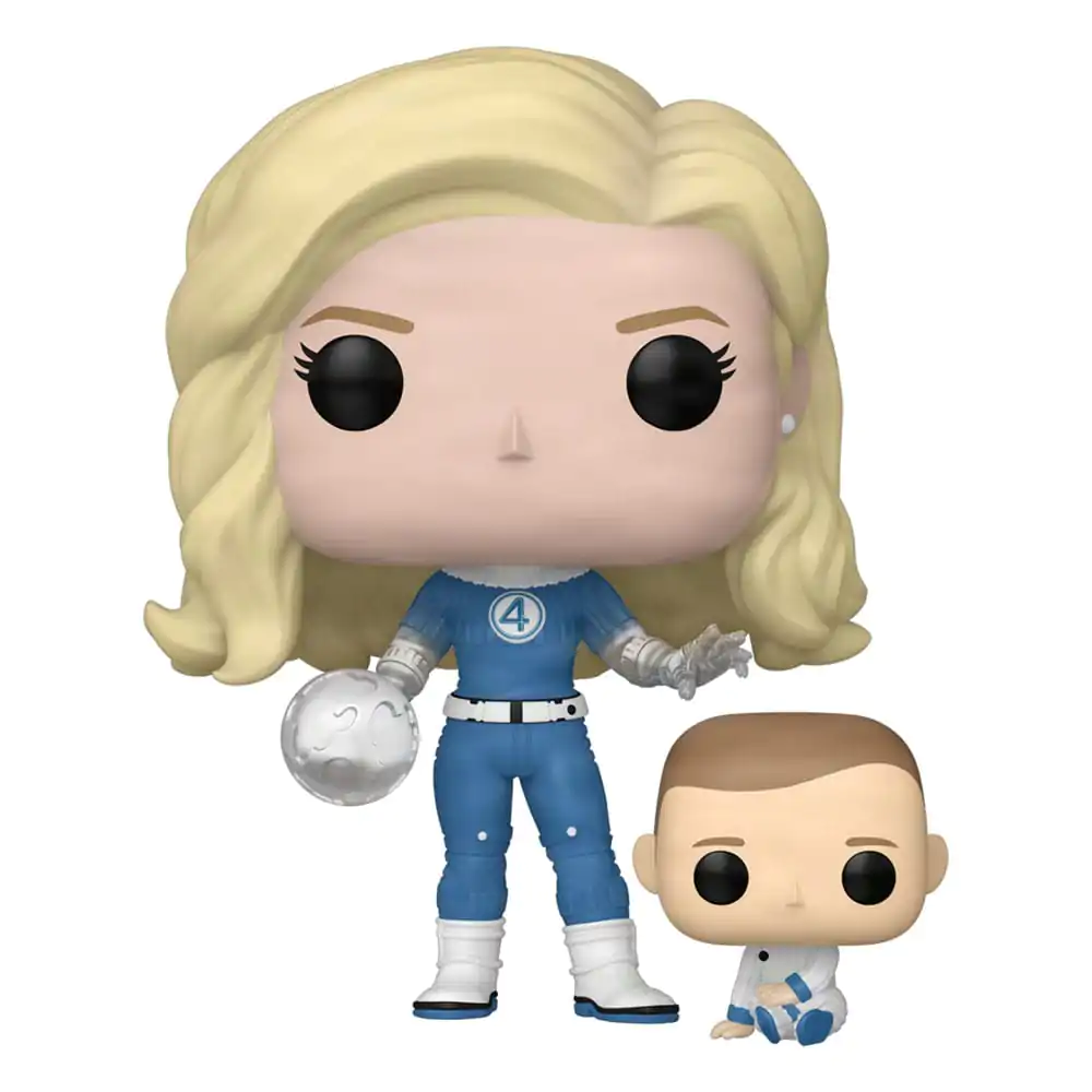 The Fantastic Four: First Steps Funko POP! & Buddy Marvel Vinyl figura Invisible Woman & Franklin 9 cm termékfotó