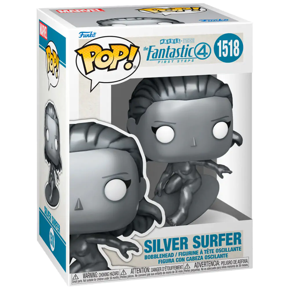 The Fantastic Four: First Steps Funko POP! Marvel Vinyl figura Silver Surfer 9 cm termékfotó