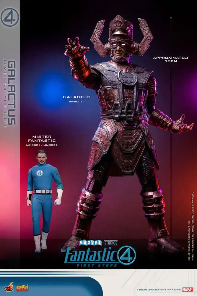 The Fantastic Four: First Steps Jumbo Sofvi Masterpiece Vinyl figura Galactus 70 cm termékfotó